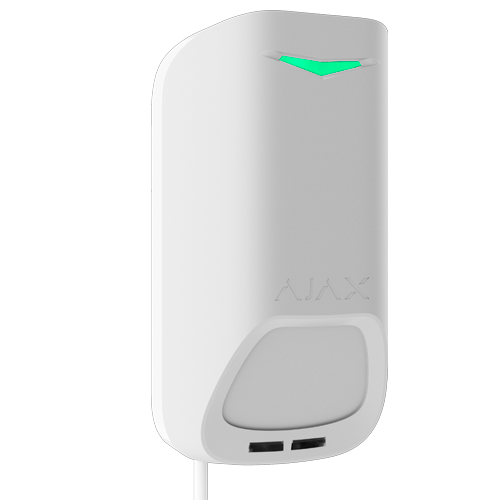Detector de miscare PIR, anti-masking, Superior MotionProtect G3 Fibra alb - AJAX