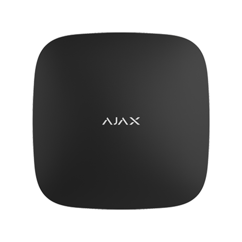 Centrala alarma wireless AJAX Hub2 - negru, 2xSIM, 4G/3G/2G, Ethernet - AJAX